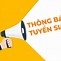 Tuyển Dụng Giảng Viên Quản Lý Giáo Dục